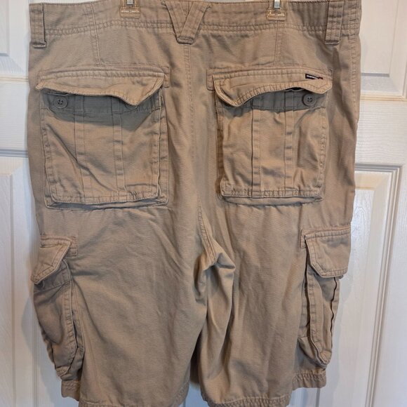 Quicksilver Shorts Mens 38 Khaki - Picture 2 of 3